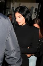 KYLIE JENNER Arrives at Nice Guy in Los Angeles 03/15/2019
