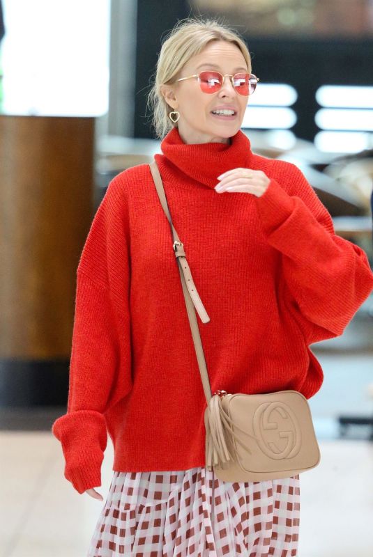 KYLIE MINOGUE Arrives at Airport in Sydney 03/07/2019