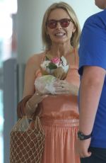 KYLIE MINOGUE at Airport in Perth 03/10/2019