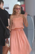 KYLIE MINOGUE at Airport in Perth 03/10/2019