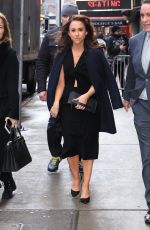 LACEY CHABERT Arrives at Good Morning America in New York 03/04/2019