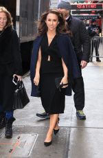 LACEY CHABERT Arrives at Good Morning America in New York 03/04/2019