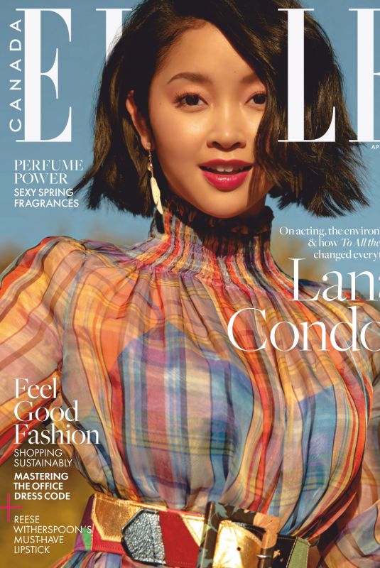 LANA CONDOR in Elle Magazine, Canada April 2019