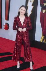 LANDRY BENDER at Shazam!’ Premeire in Hollywood 03/28/2019