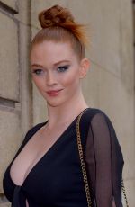 LARSEN THOMPSON Out at Paris Fashion Week 03/02/2019