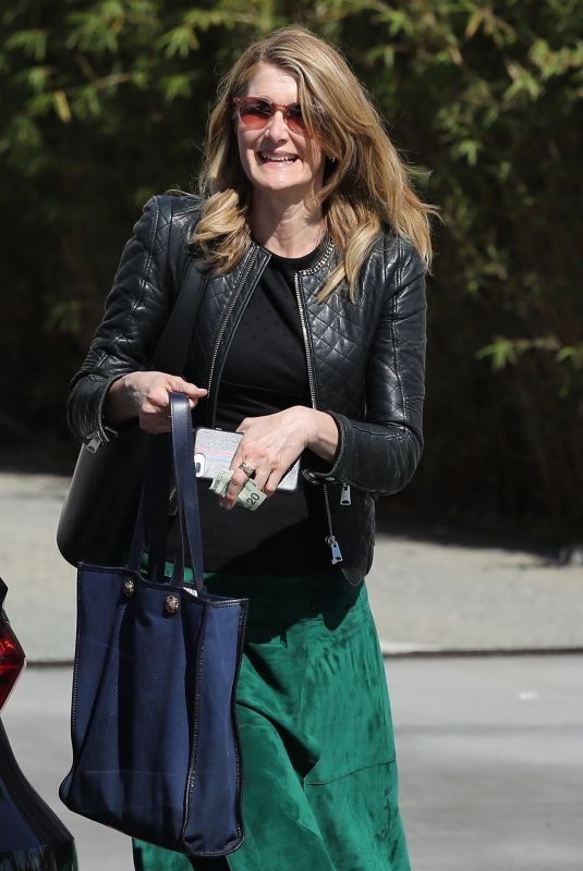 LAURA DERN Leaves The Ivy in Santa Monica 03/10/2019