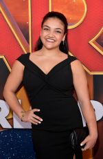 LAURIE HERNANDEZ at Captain Marvel Premiere in Hollywood 03/04/2019