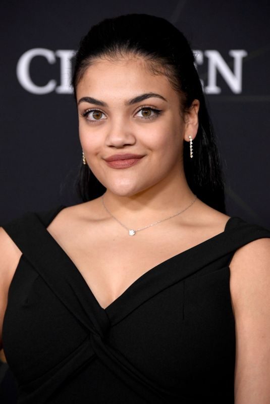 LAURIE HERNANDEZ at Captain Marvel Premiere in Hollywood 03/04/2019