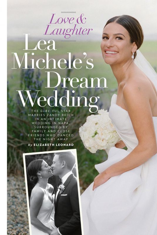 LEA MICHELE in People Magazine, March 2019