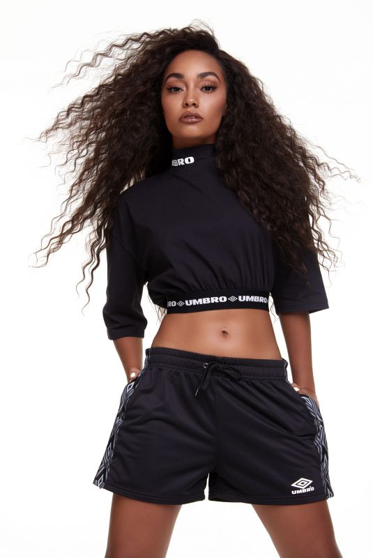 LEIGH-ANNE PINNOCK for Her Collaboration with Umbro, March 2019
