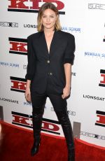 LEILA GEORGE at The Kid Premiere in Hollywood 03/06/2019
