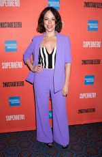 LESLIE KRITZER at Superhero Play Opening Night in New York 02/28/2019