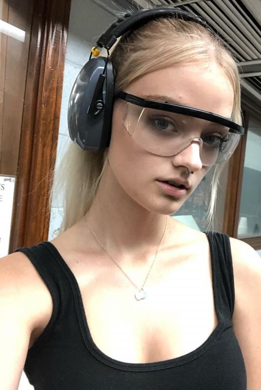 LEXI GRAHAM at Shooting Range – Instagram Pictures and Video, February 2019