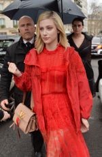LILI REINHART at Valentino Show at Paris Fashion Week 03/02/2019