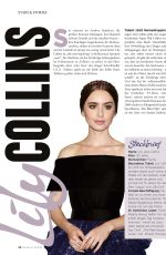 LILY COLLINS in Moments Magazine, April 2019