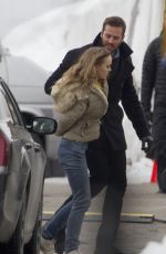 LILY-ROSE DEPP on the Set of Dreamland in Montreal 03/15/2019