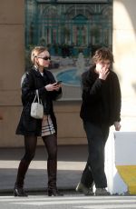 LILY-ROSE DEPP Out with Her Brother in Paris 03/29/2019