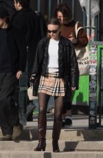 LILY-ROSE DEPP Out with Her Brother in Paris 03/29/2019