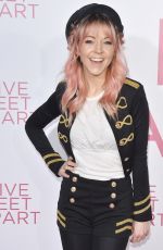 LINDSEY STIRLING at Five Feet Apart Premiere in Los Angeles 03/07/2019