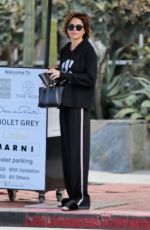 LISA RINNA Out and About in Los Angeles 03/09/2019