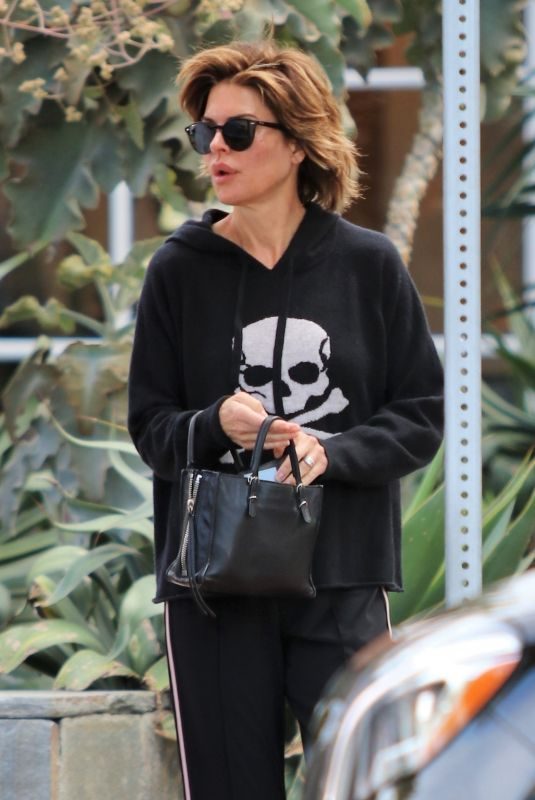 LISA RINNA Out and About in Los Angeles 03/09/2019