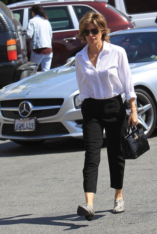 LISA RINNA Out and About in Los Angeles 03/27/2019