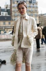 LOLA LE LANN at Giambattista Valli Show at Paris Fashion Week 03/04/2019