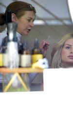 LOTTIE MOSS at a Hair Salon in West Hollywood 03/12/2019