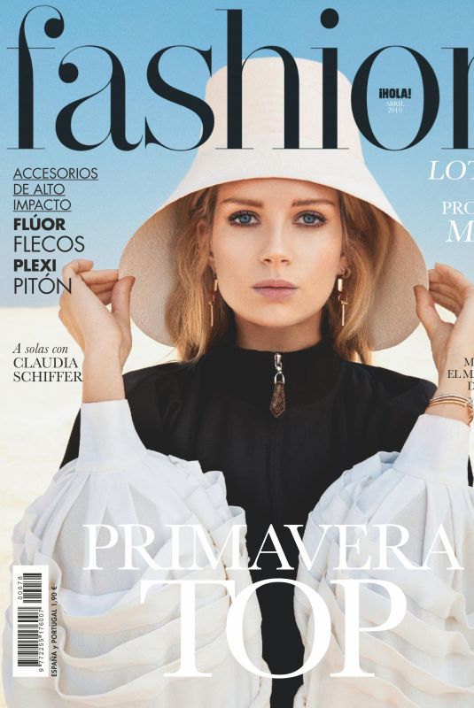 LOTTIE MOSS in Hola! Fashion Magazine, April 2019