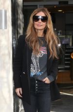 LOUISE REDKNAPP at BBC Radio Studios in London 03/26/2019