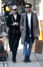 LUCY BOYNTON and Rami Malek Out in New York 03/11/2019