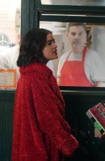 LUCY HALE on the Set of Katy Keene in New York 03/22/2019