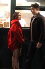 LUCY HALE on the Set of Katy Keene in New York 03/22/2019