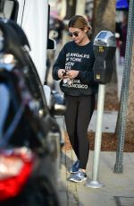 LUCY HALE Out and About in Studio City 03/09/2019
