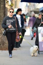 LUCY HALE Out and About in Studio City 03/09/2019