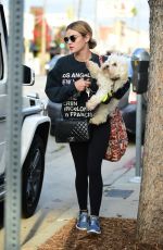 LUCY HALE Out and About in Studio City 03/09/2019