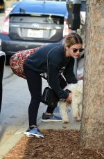 LUCY HALE Out and About in Studio City 03/09/2019