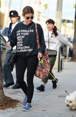 LUCY HALE Out and About in Studio City 03/09/2019