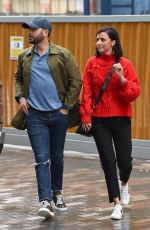 LUCY MECKLENBURGH Out for Lunch in Manchester 03/03/2019