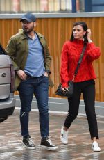 LUCY MECKLENBURGH Out for Lunch in Manchester 03/03/2019