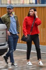 LUCY MECKLENBURGH Out for Lunch in Manchester 03/03/2019