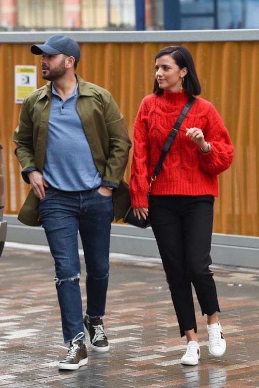 LUCY MECKLENBURGH Out for Lunch in Manchester 03/03/2019