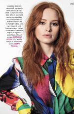 MADELAINE PETSCH in Cosmopolitan Magazine, Romania 2019