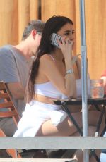 MADISON BEER in Tight Shorts Out in West Hollywood 03/18/2019