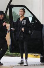 MADISON BEER Shopping at Barneys New York in Beverly Hills 03/06/2019