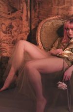 MAISIE WILLIAMS and SOPHIE TURNER in Rolling Stone Magazine, April 2019