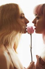 MAISIE WILLIAMS and SOPHIE TURNER in Rolling Stone Magazine, April 2019