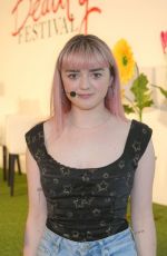 MAISIE WILLIAMS at Glamour Beauty Festival in London 03/10/2019
