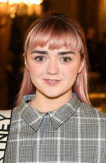 MAISIE WILLIAMS at Stella McCartney Fashion Show in Paris 03/04/2019