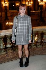 MAISIE WILLIAMS at Stella McCartney Fashion Show in Paris 03/04/2019